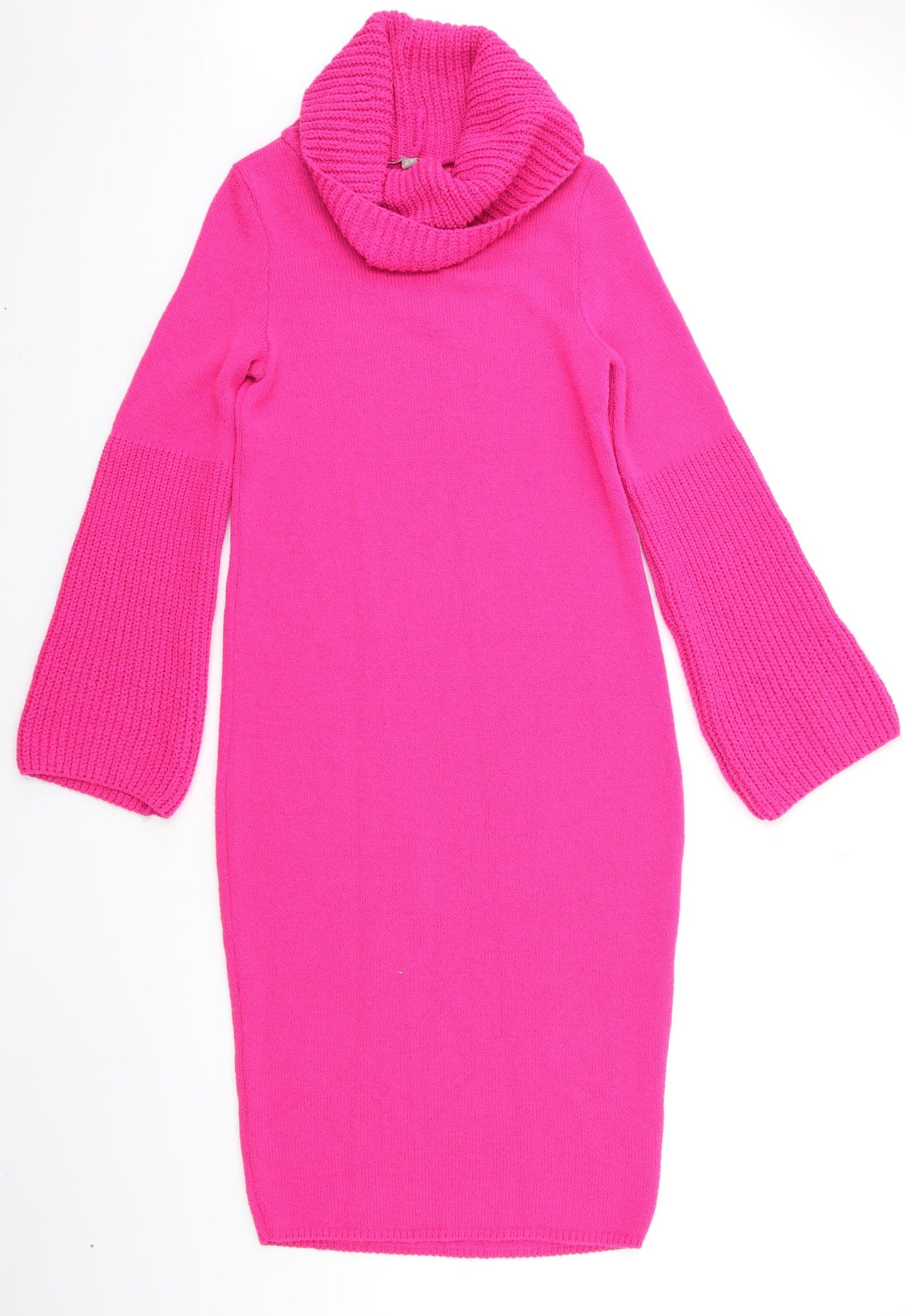 ASOS Womens Pink   Jumper Dress  Size 8