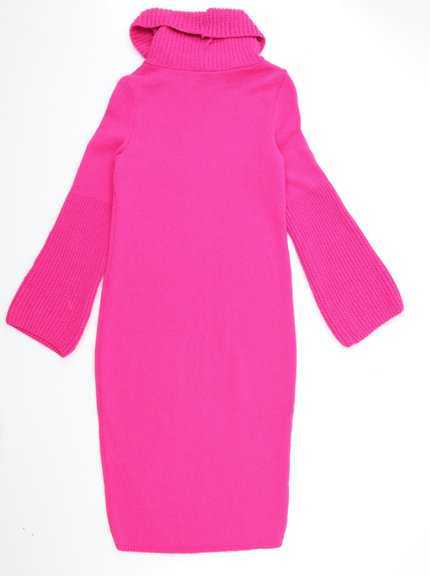 ASOS Womens Pink   Jumper Dress  Size 8
