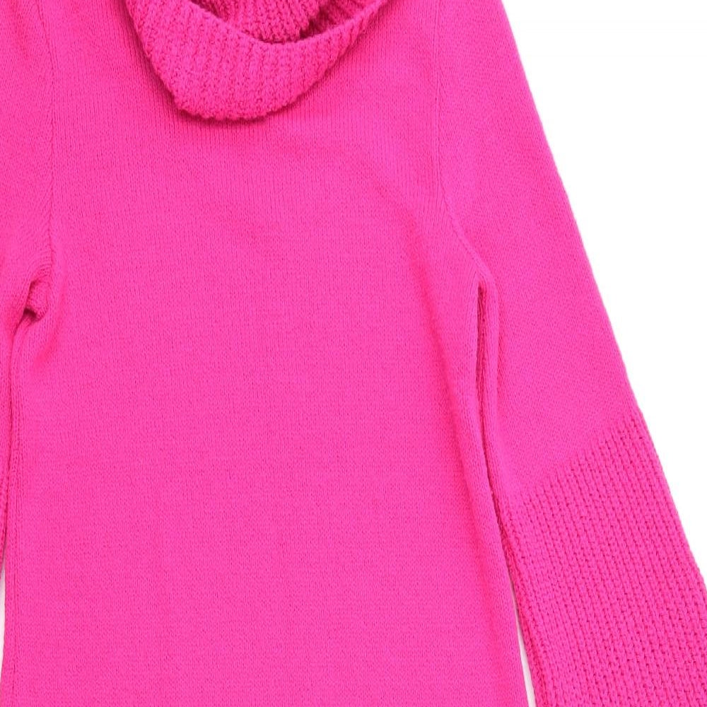 ASOS Womens Pink   Jumper Dress  Size 8