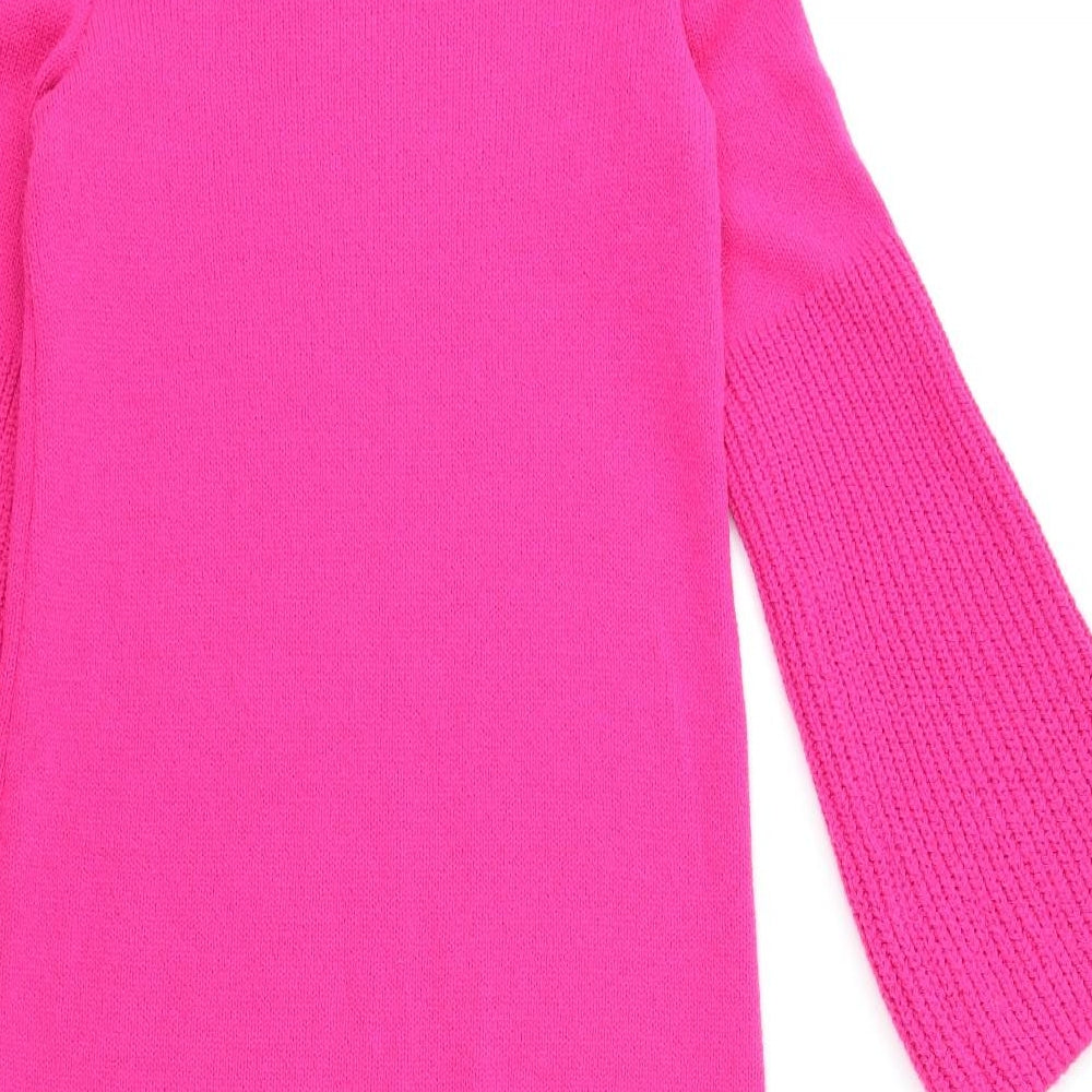 ASOS Womens Pink   Jumper Dress  Size 8