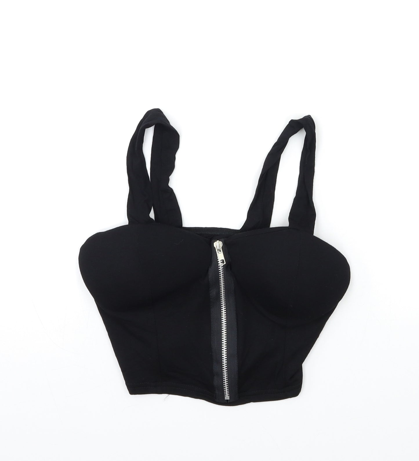 Preworn Womens Black   Basic Tank Size S