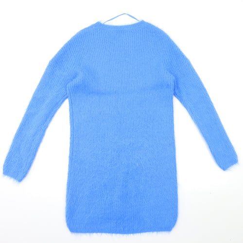 Primark Womens Blue   Jumper Dress  Size 10