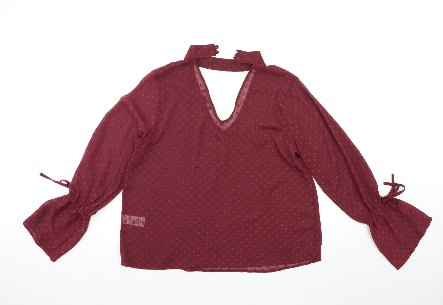 Primark Womens Red   Basic Blouse Size 16