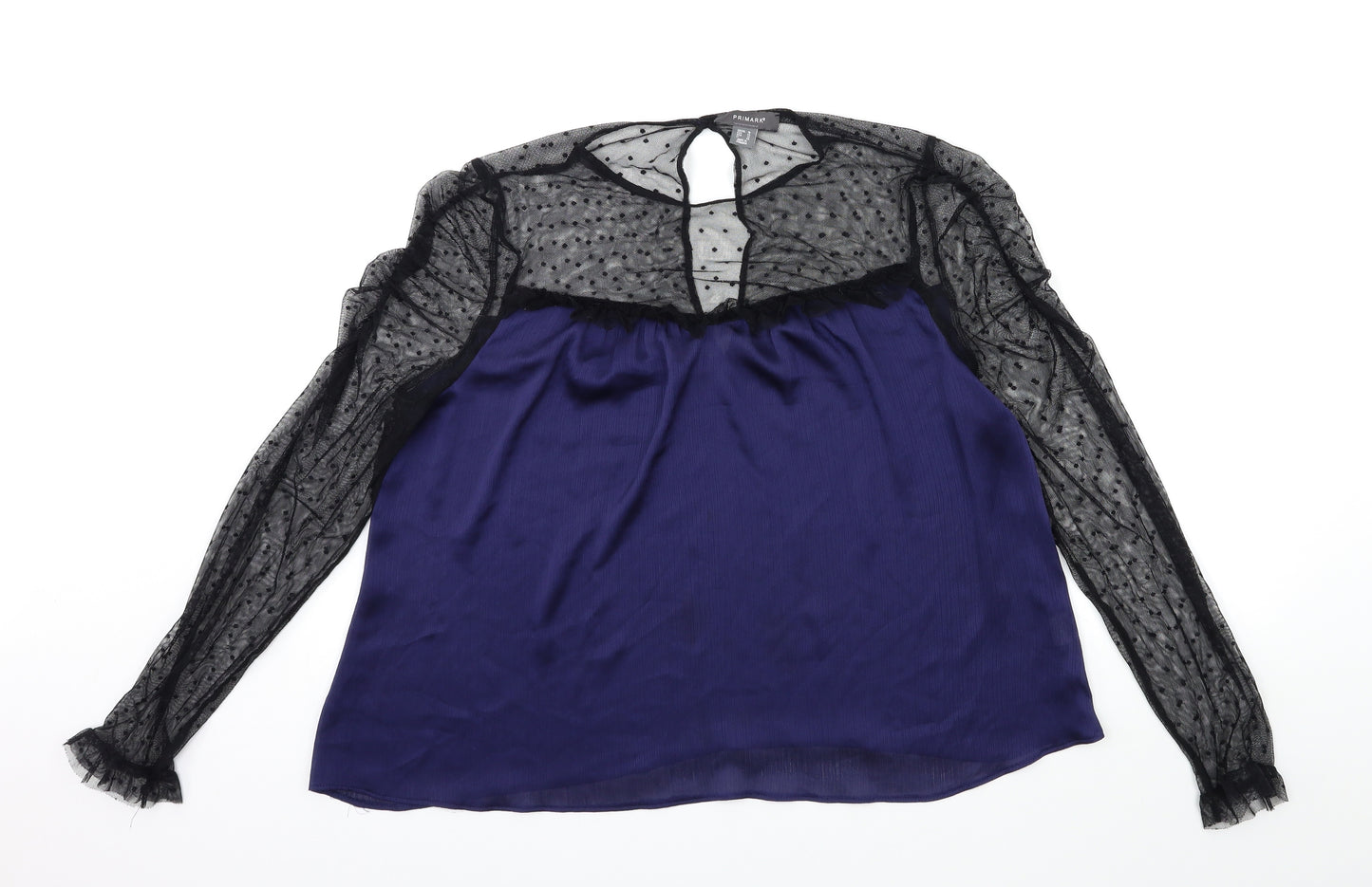 Primark Womens Blue   Basic Blouse Size 16