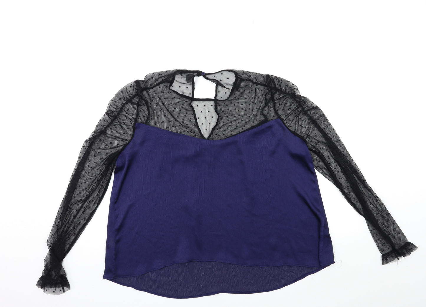 Primark Womens Blue   Basic Blouse Size 16