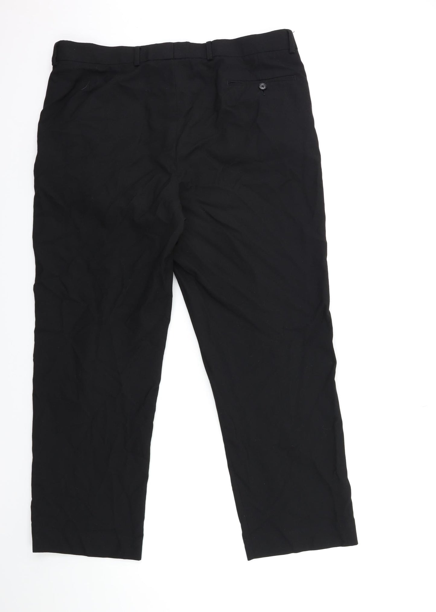 Marks and Spencer Mens Black   Trousers  Size 38 in L29 in