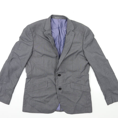 Cedar Wood State Mens Grey   Jacket Suit Jacket Size 40