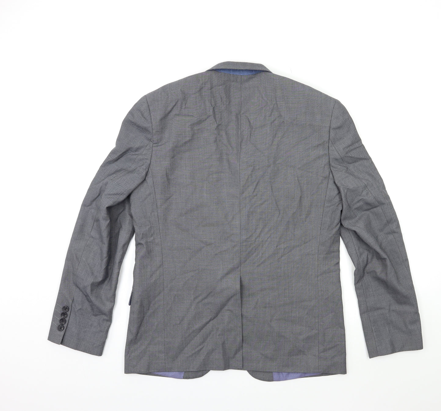 Cedar Wood State Mens Grey   Jacket Suit Jacket Size 40