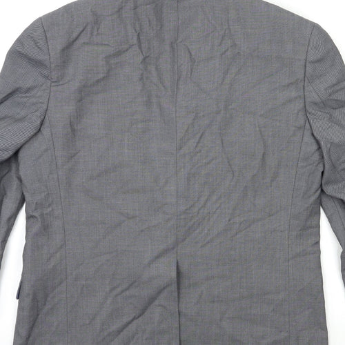 Cedar Wood State Mens Grey   Jacket Suit Jacket Size 40