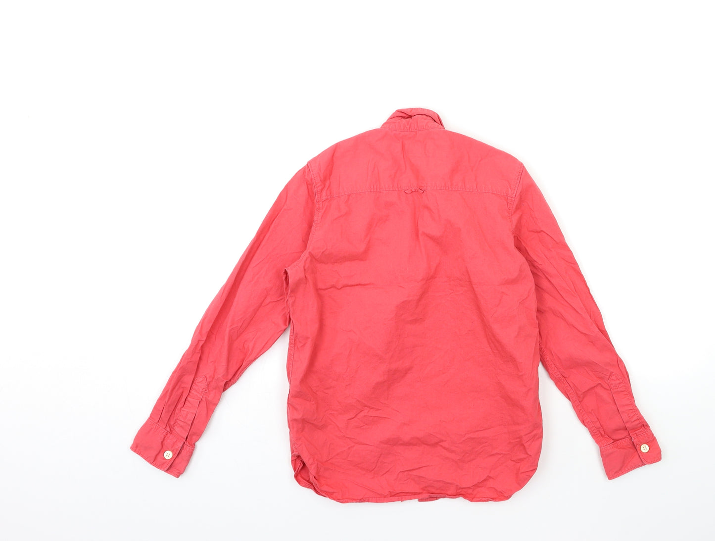 H&M Boys Pink   Basic Button-Up Size 9 Years