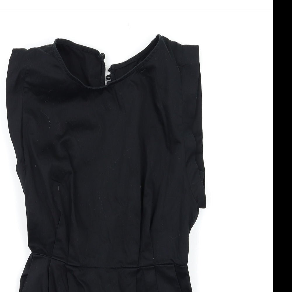 Miss Selfridge Womens Black   Mini  Size 10  - Open Back