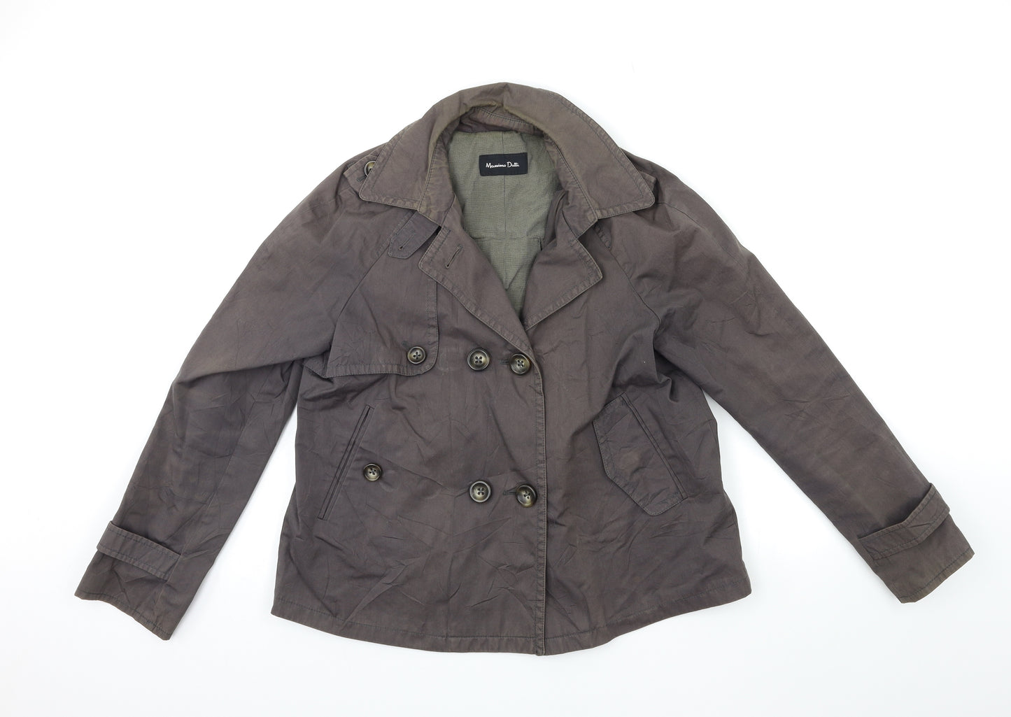 Massimo Dutti Womens Grey   Jacket  Size M