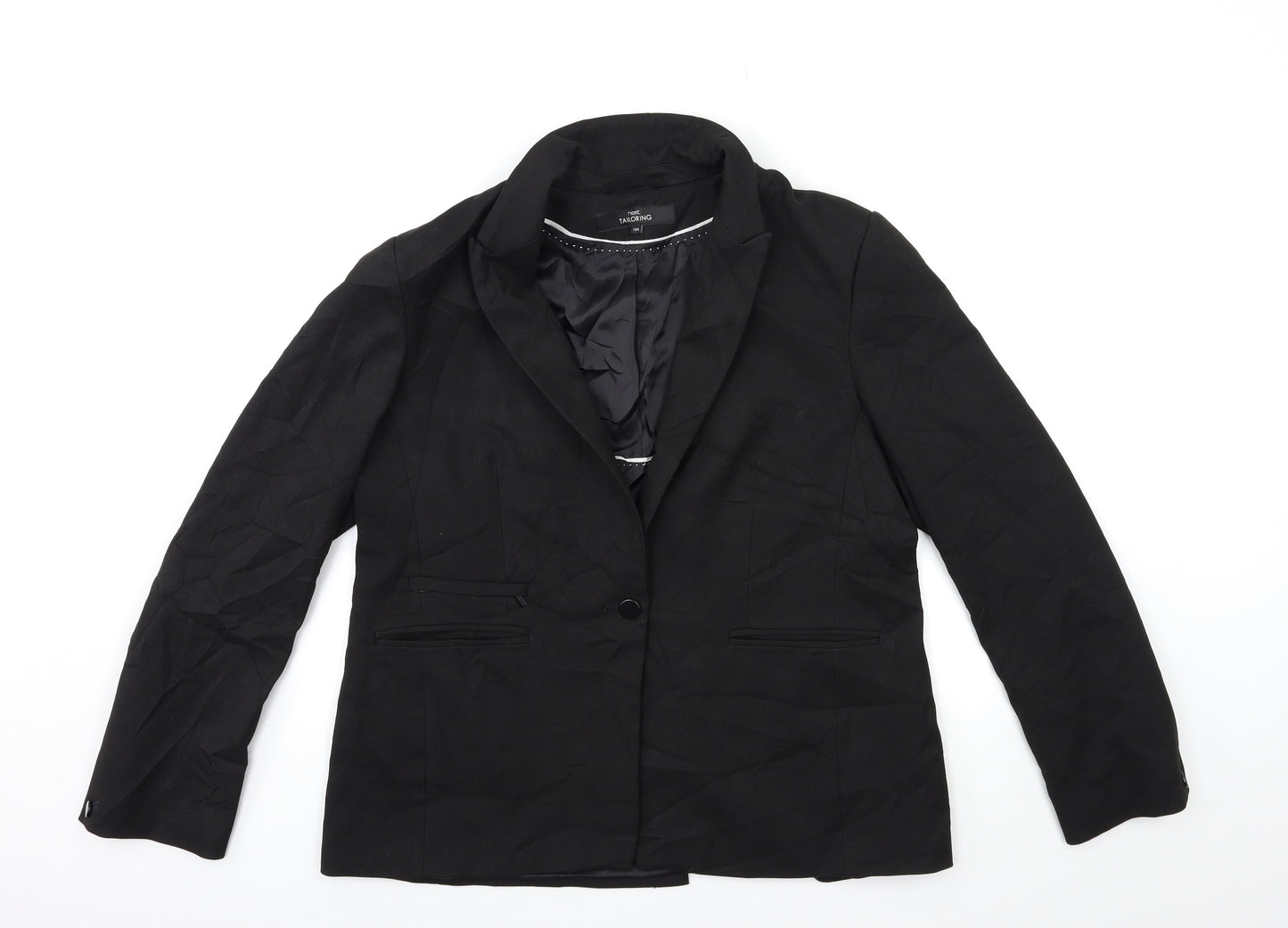 NEXT Womens Black   Jacket Blazer Size 16