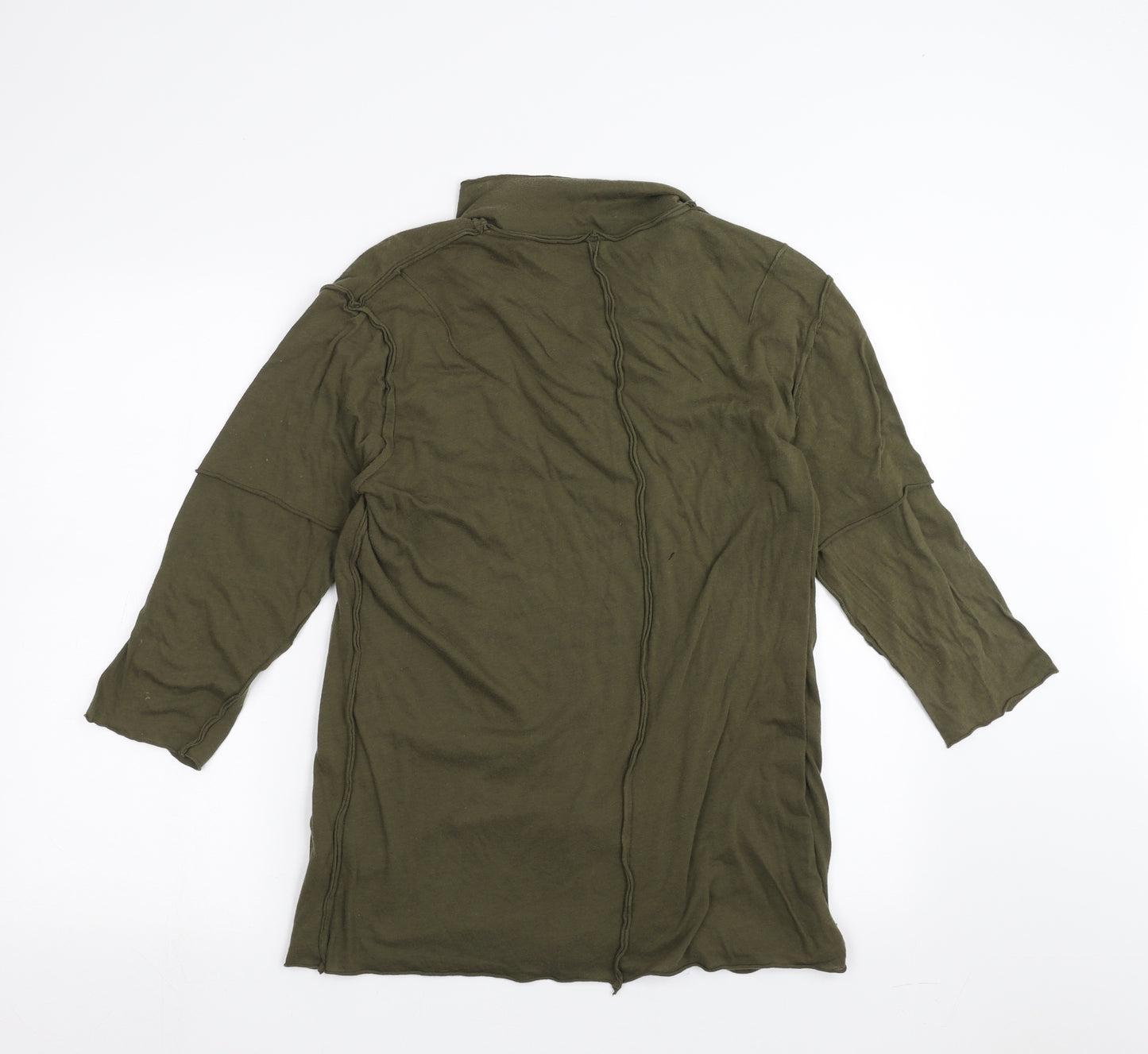 AllSaints Mens Green    T-Shirt Size M