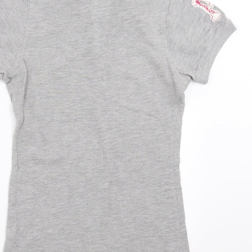 Primark Womens Grey   Basic Polo Size 8