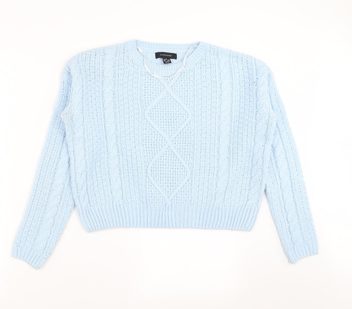 Primark Womens Blue   Pullover Jumper Size S
