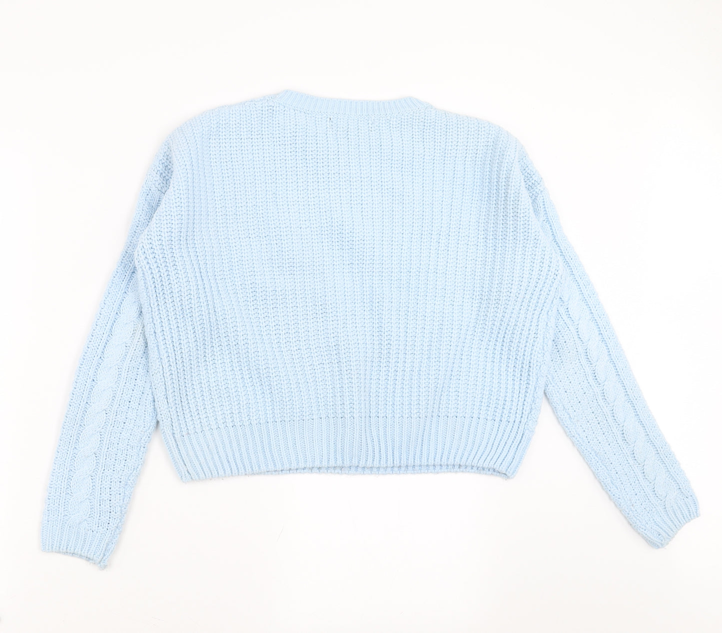 Primark Womens Blue   Pullover Jumper Size S