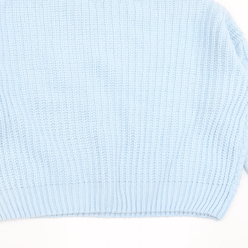 Primark Womens Blue   Pullover Jumper Size S
