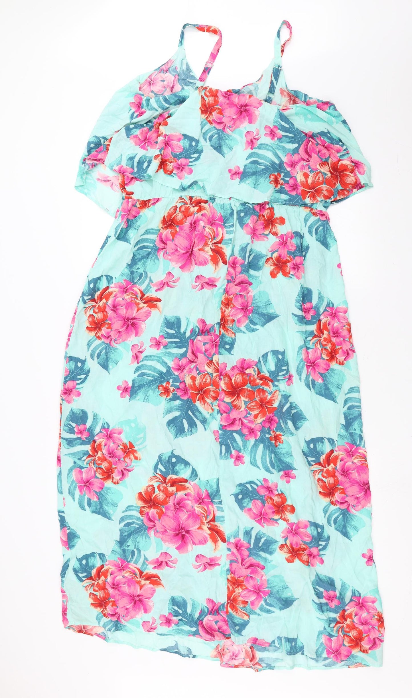 CAPSULE Womens Green Floral  Maxi  Size 20