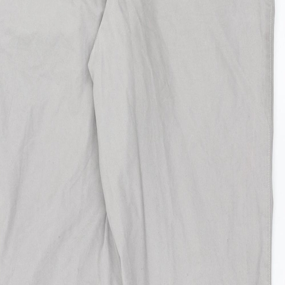DOCKERS Mens Grey   Chino Trousers Size 42 in L32 in