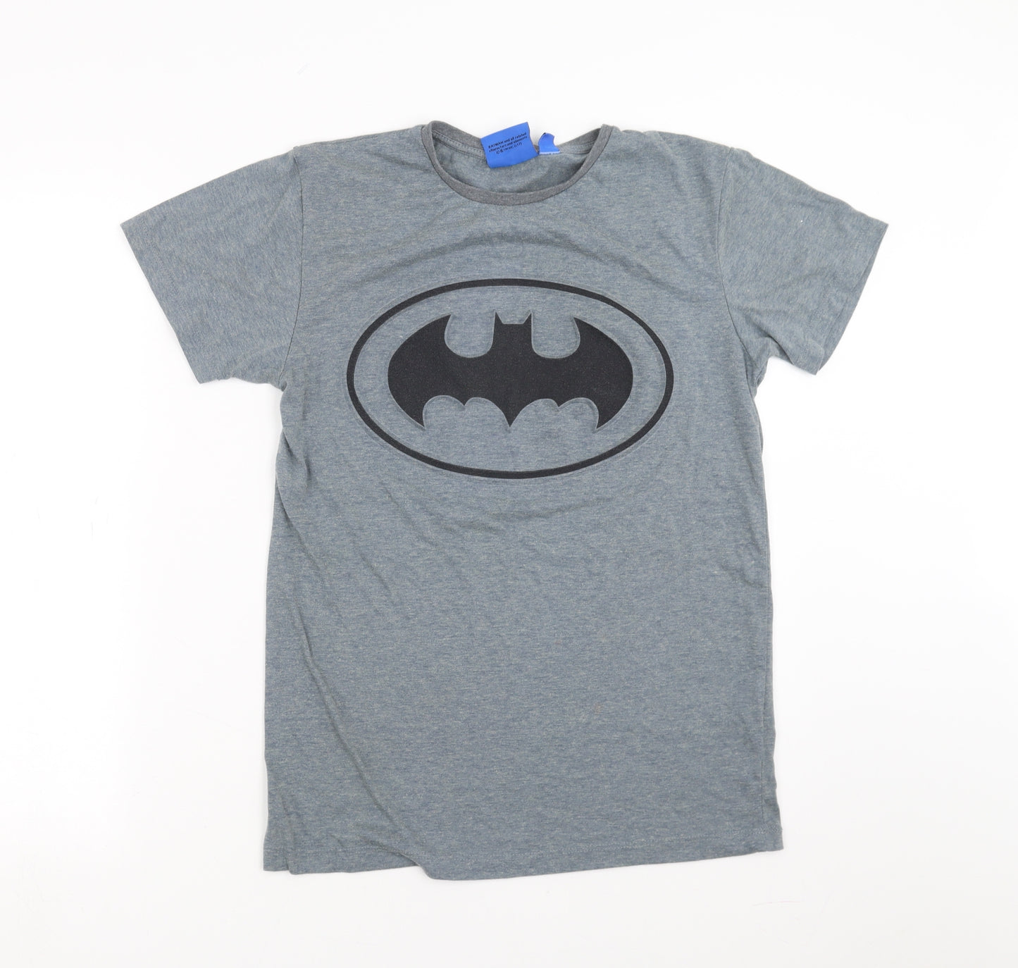 Primark Mens Blue    T-Shirt Size S  - BATMAN