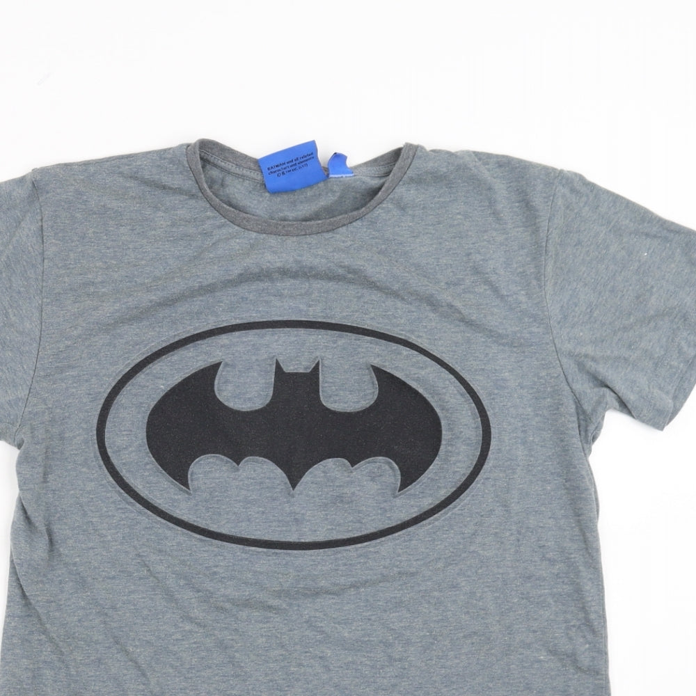 Primark Mens Blue    T-Shirt Size S  - BATMAN