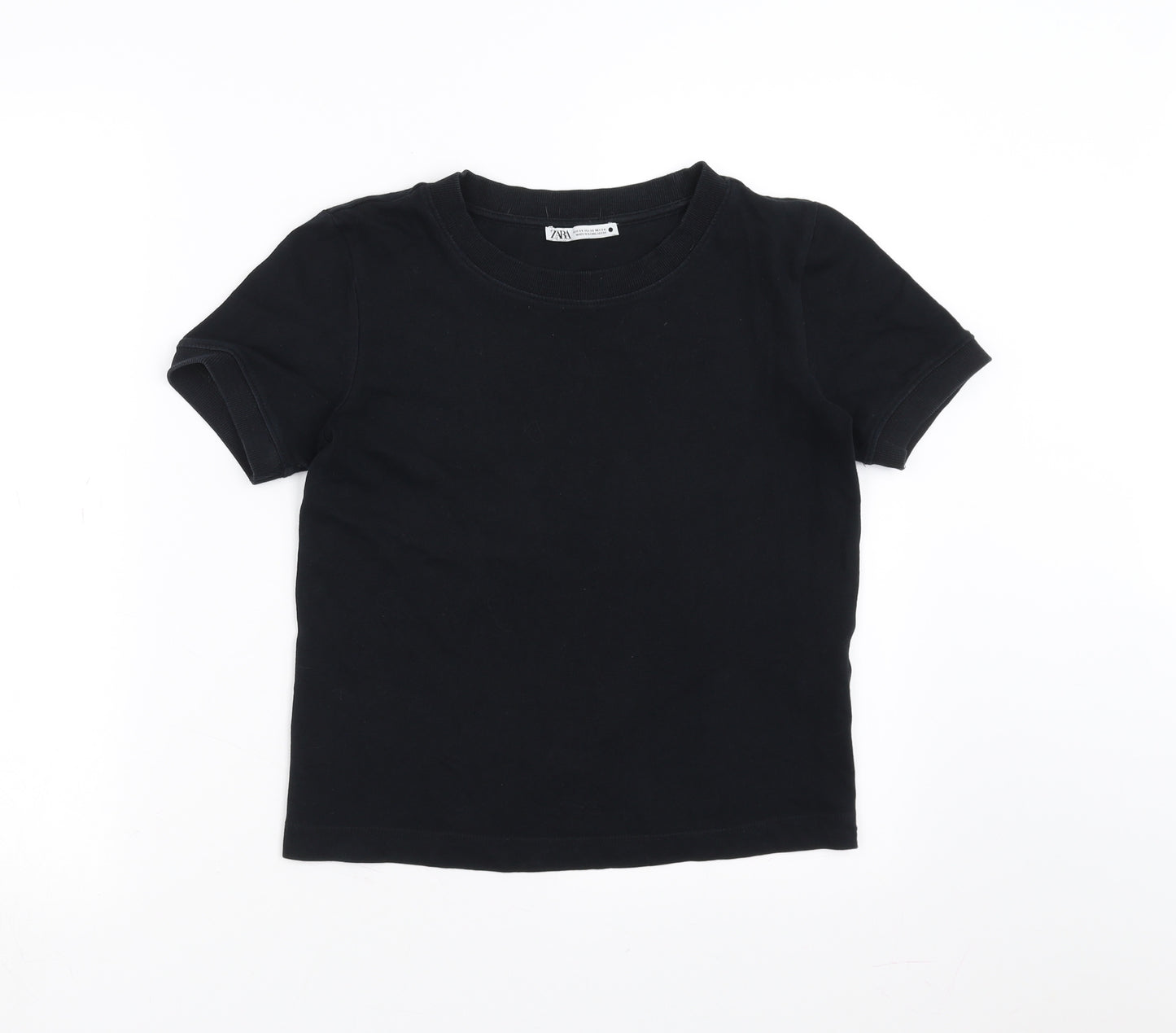 Zara Womens Black   Basic T-Shirt Size XS