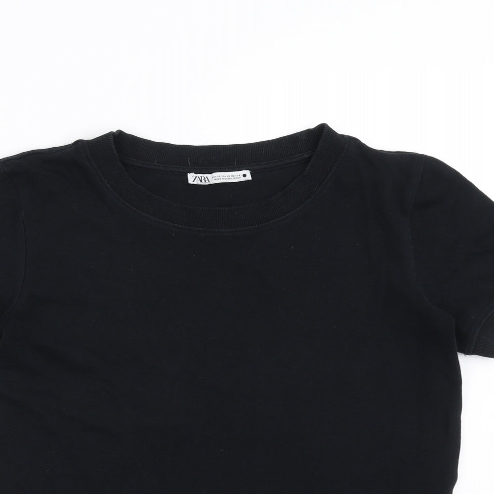 Zara Womens Black   Basic T-Shirt Size XS