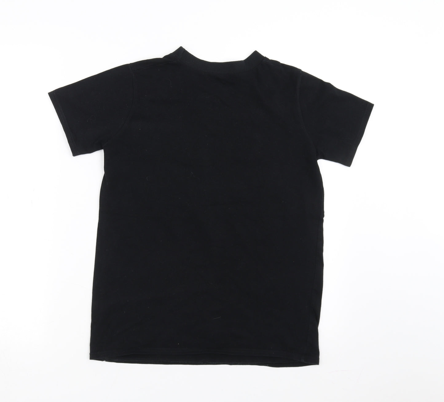 Missguided Womens Black   Basic T-Shirt Size 4  - nakey nakey nakey