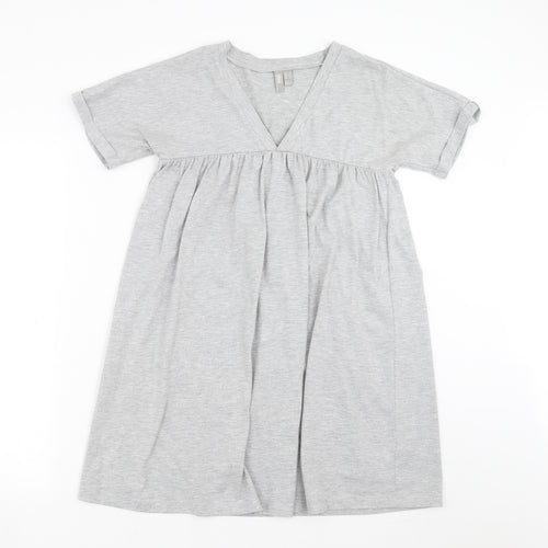 ASOS Womens Grey   T-Shirt Dress  Size 6