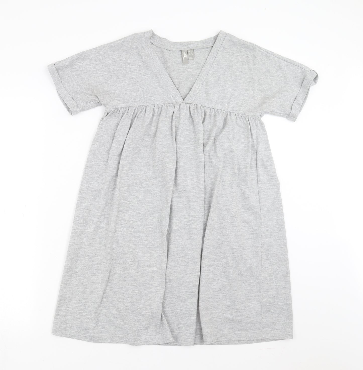ASOS Womens Grey   T-Shirt Dress  Size 6