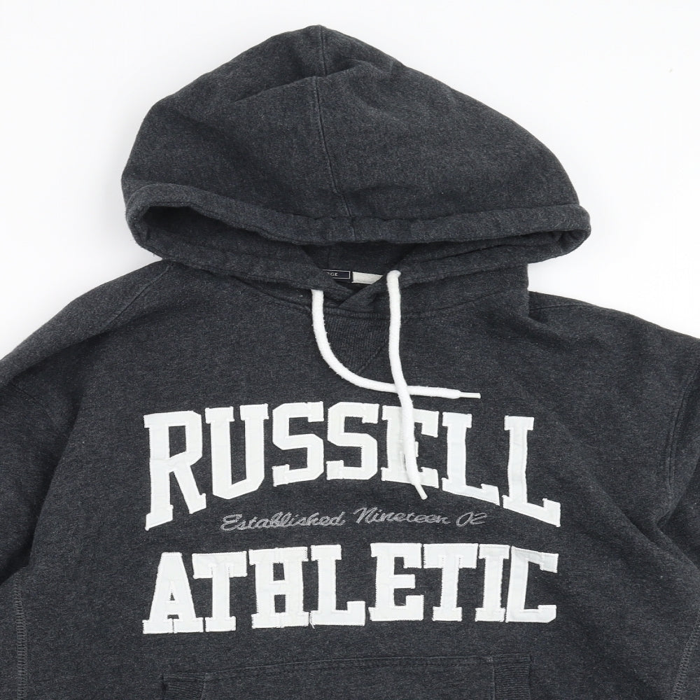 Russell Athletic Mens Grey   Pullover Hoodie Size XL