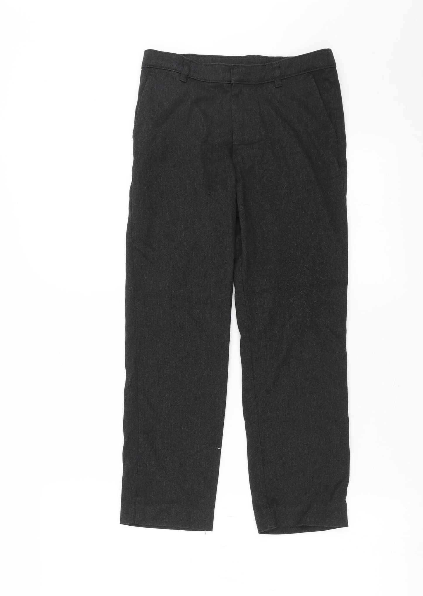 George Boys Grey   Dress Pants Trousers Size 10-11 Years - skinny leg