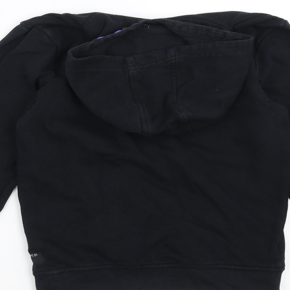 George Boys Black   Pullover Hoodie Size 9-10 Years  - Skateboard