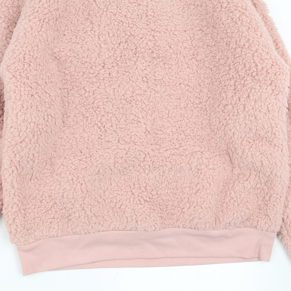 NEXT Womens Pink Solid  Top Pyjama Top Size M