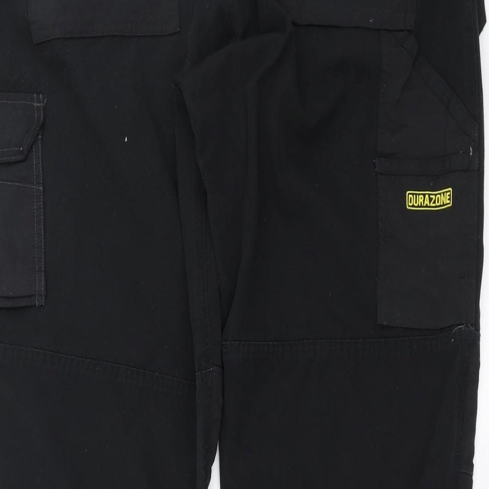 Regatta Mens Black   Cargo Trousers Size 36 in L31 in