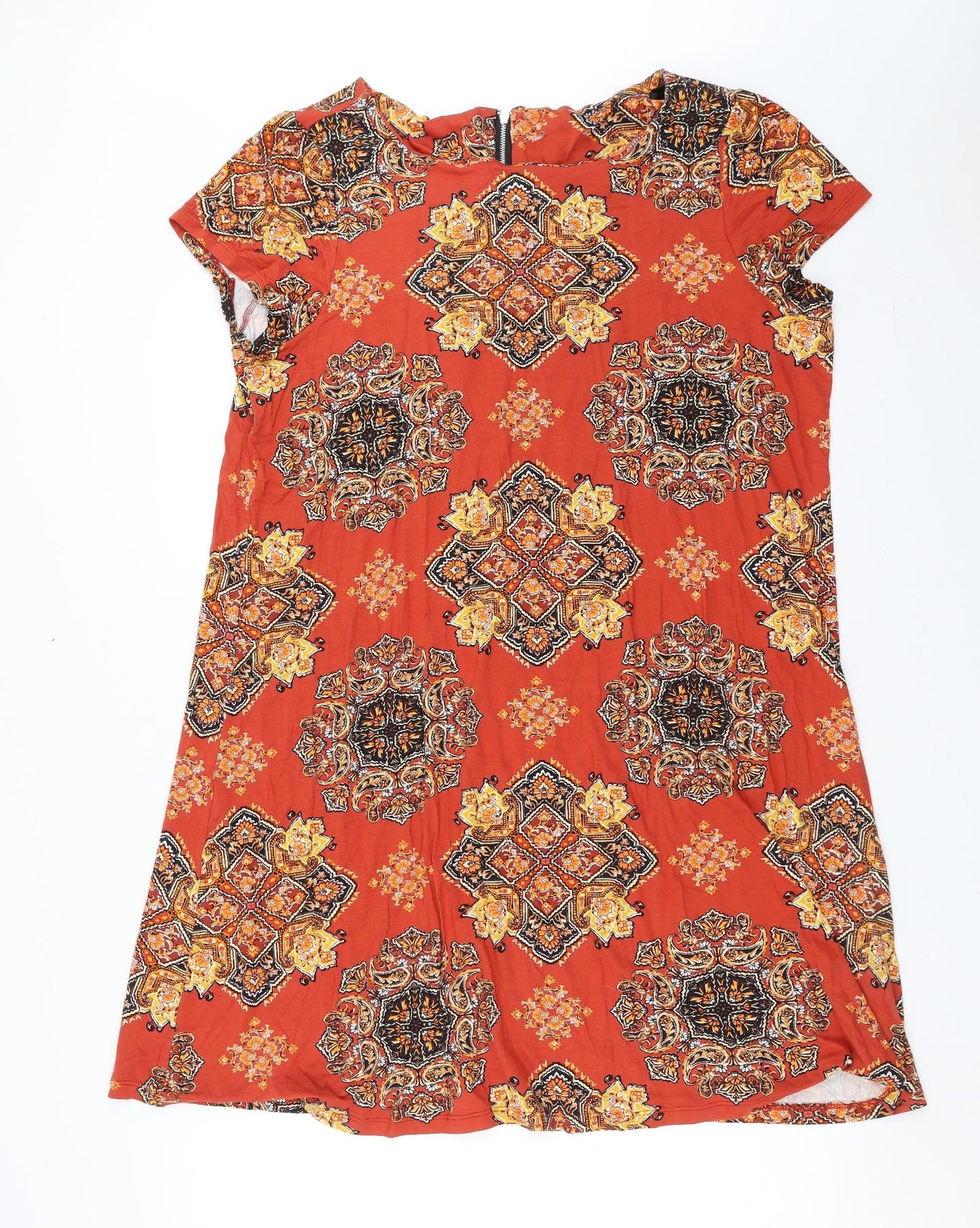 Arcadia Womens Multicoloured Floral  Shift  Size 20