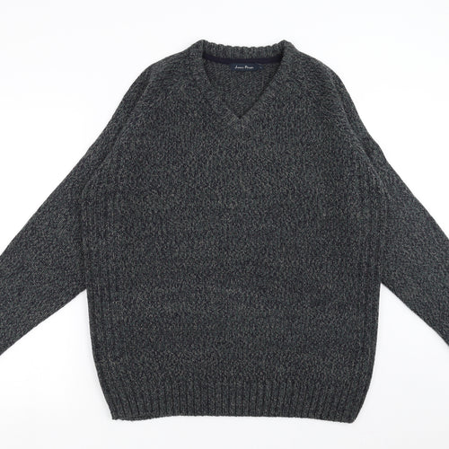 JAMES PRINGLE Mens Green   Pullover Jumper Size L