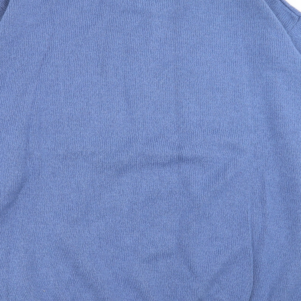 Essentials Mens Blue   Pullover Jumper Size L