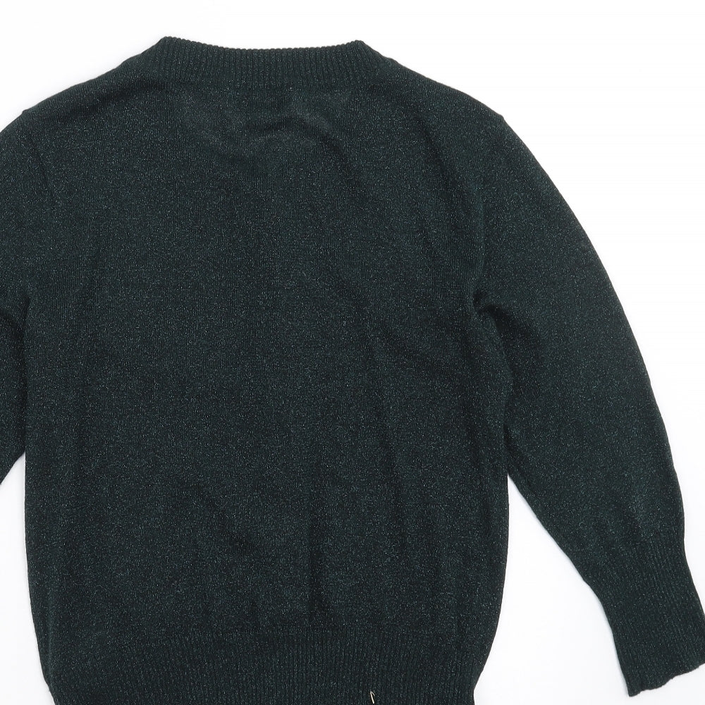 Topshop Womens Green   Cardigan Jumper Size 14