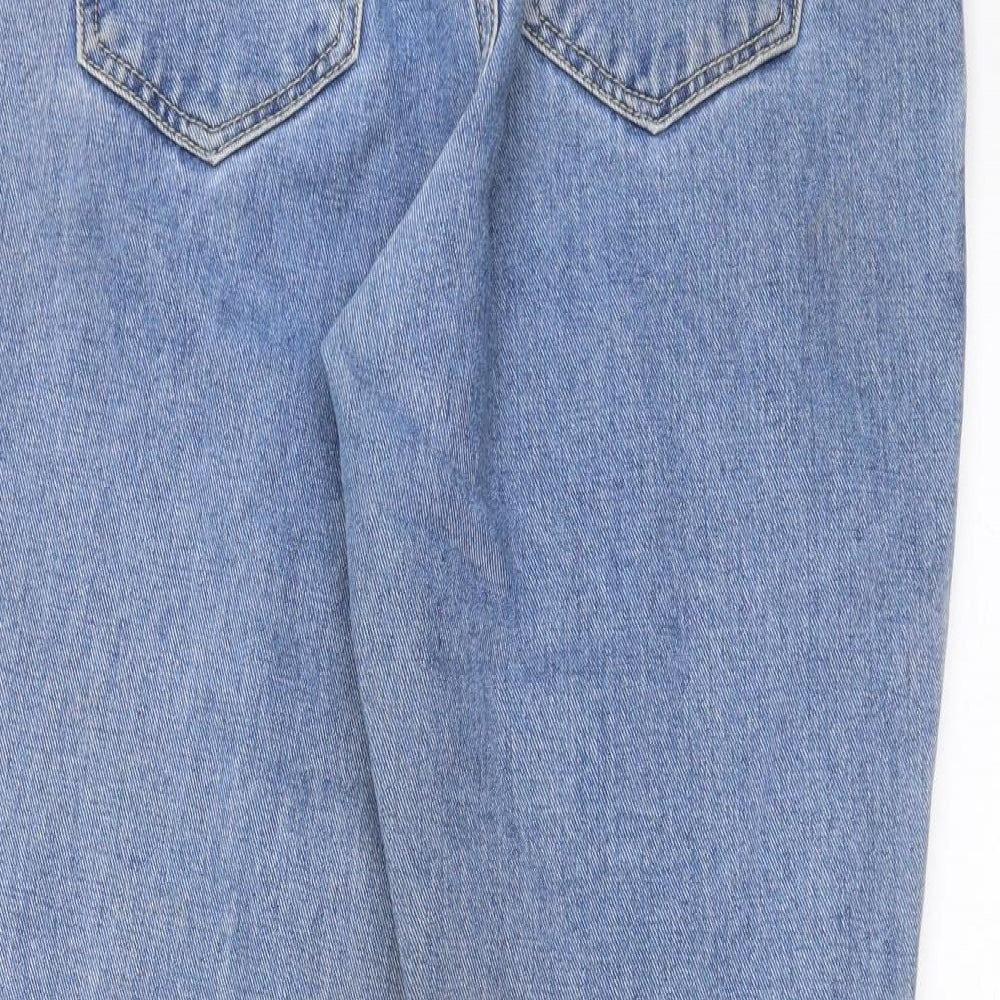 Redial Womens Blue  Denim Straight Jeans Size 10 L28 in