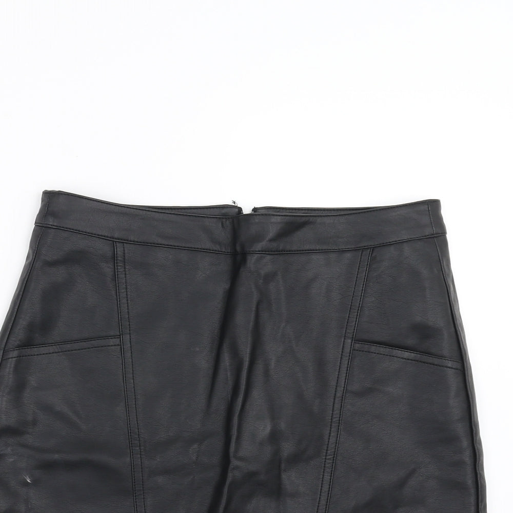 Sainsburys  Womens Black   Mini Skirt Size 10
