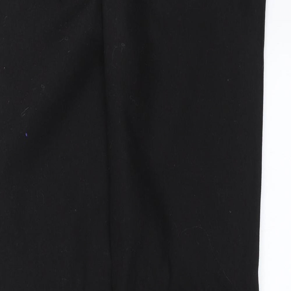 NEXT Womens Black  Denim Straight Jeans Size 14 L33 in - long leg