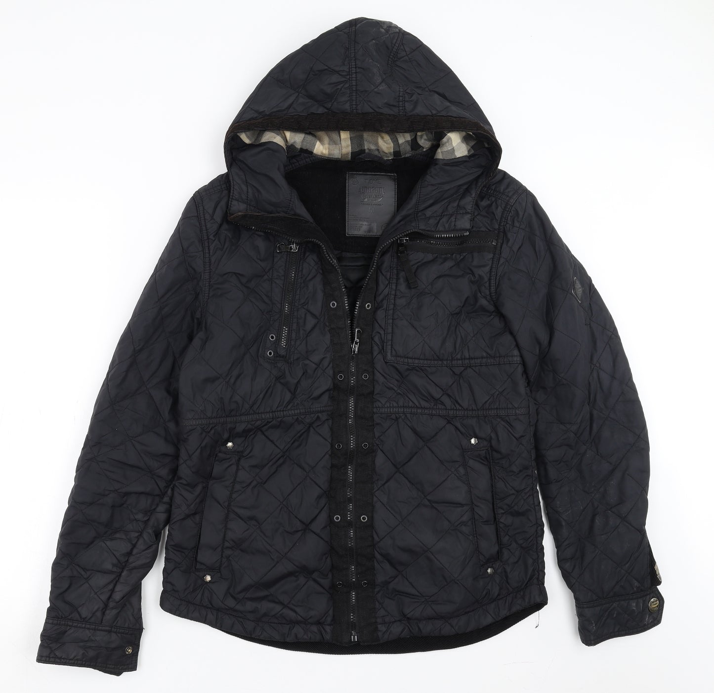 NEXT Womens Black   Quilted Jacket Size M
