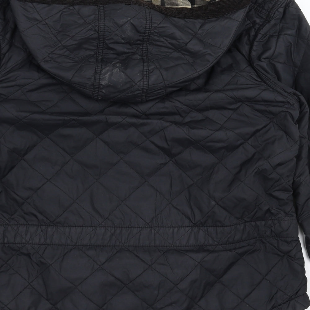 NEXT Womens Black   Quilted Jacket Size M