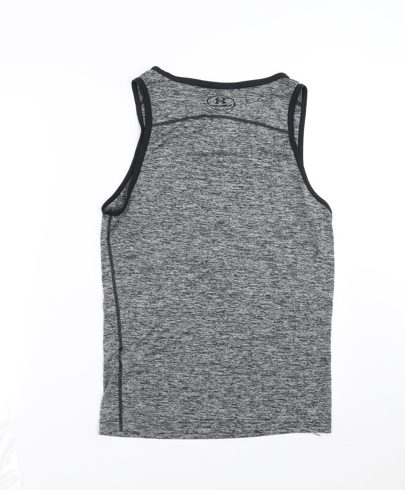 Under armour Mens Grey   Basic Tank Size S  - Heat Gear