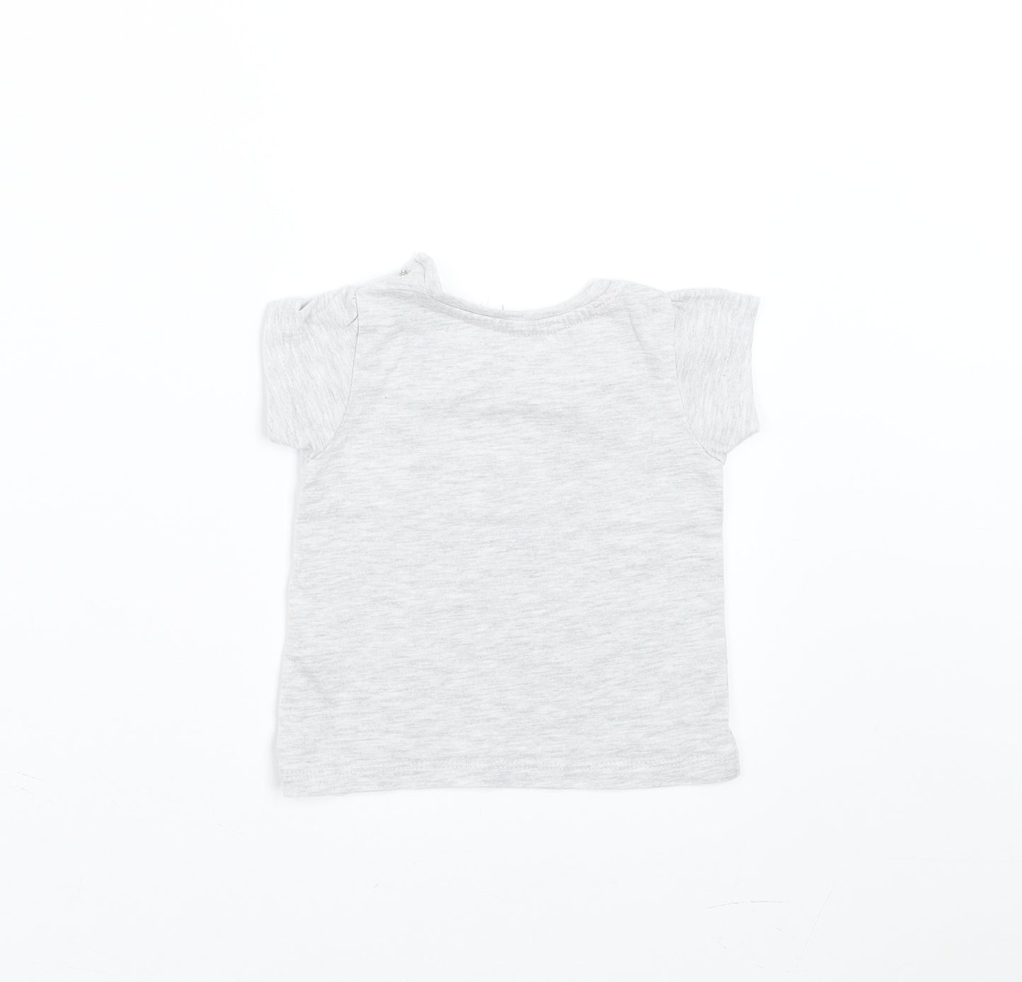 Primark Girls Grey   Basic T-Shirt Size 3-6 Months  - I love my Grandma
