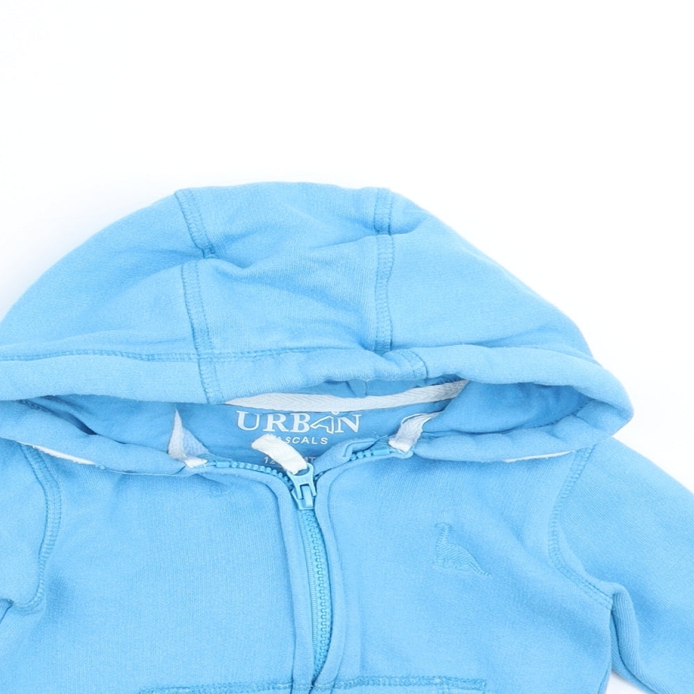 Urban Rascals Baby Blue   Full Zip Jumper Size 12-18 Months  - hoodie