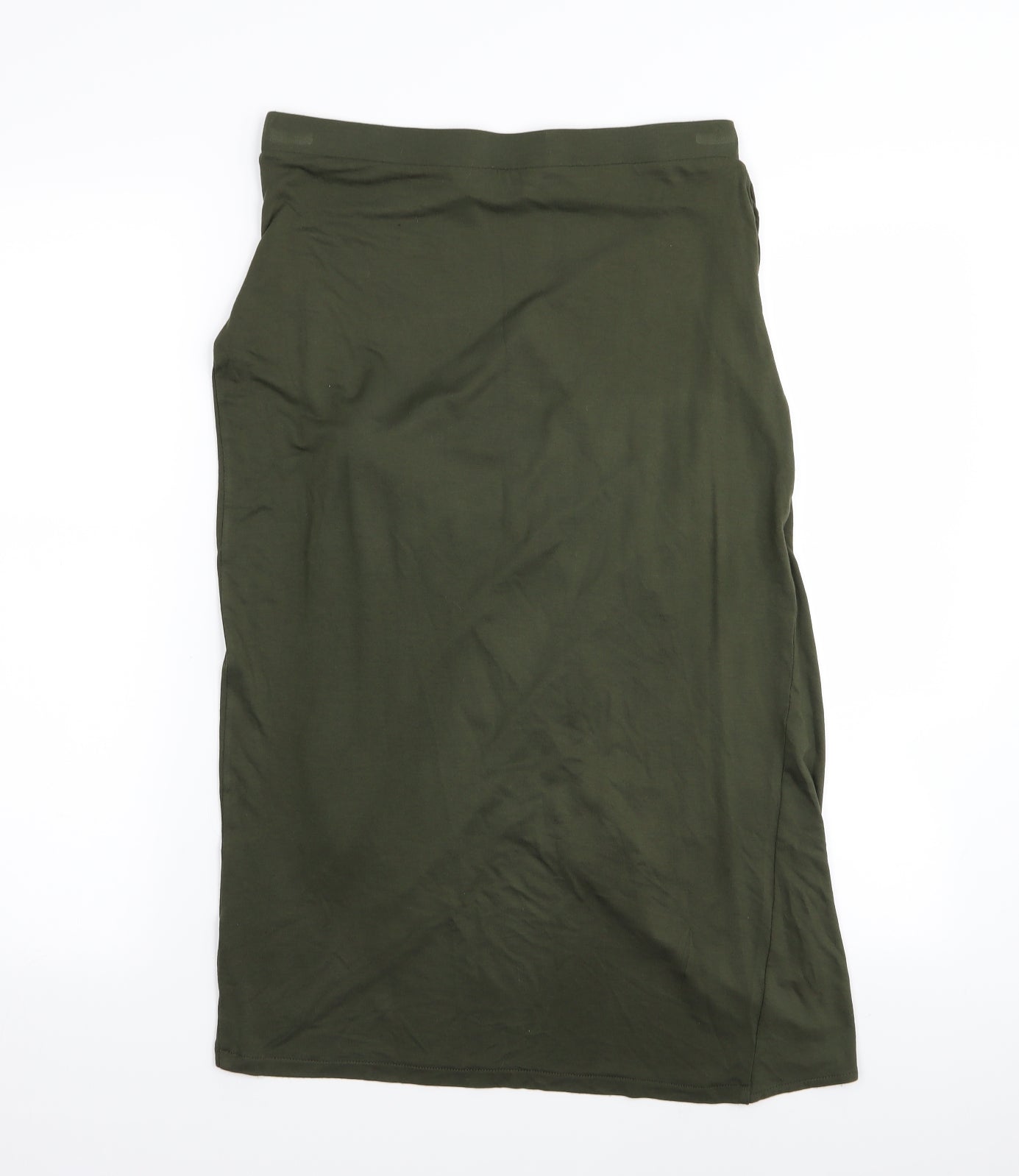 F&F Womens Green   Flare Skirt Size 10  - Stretch waistband