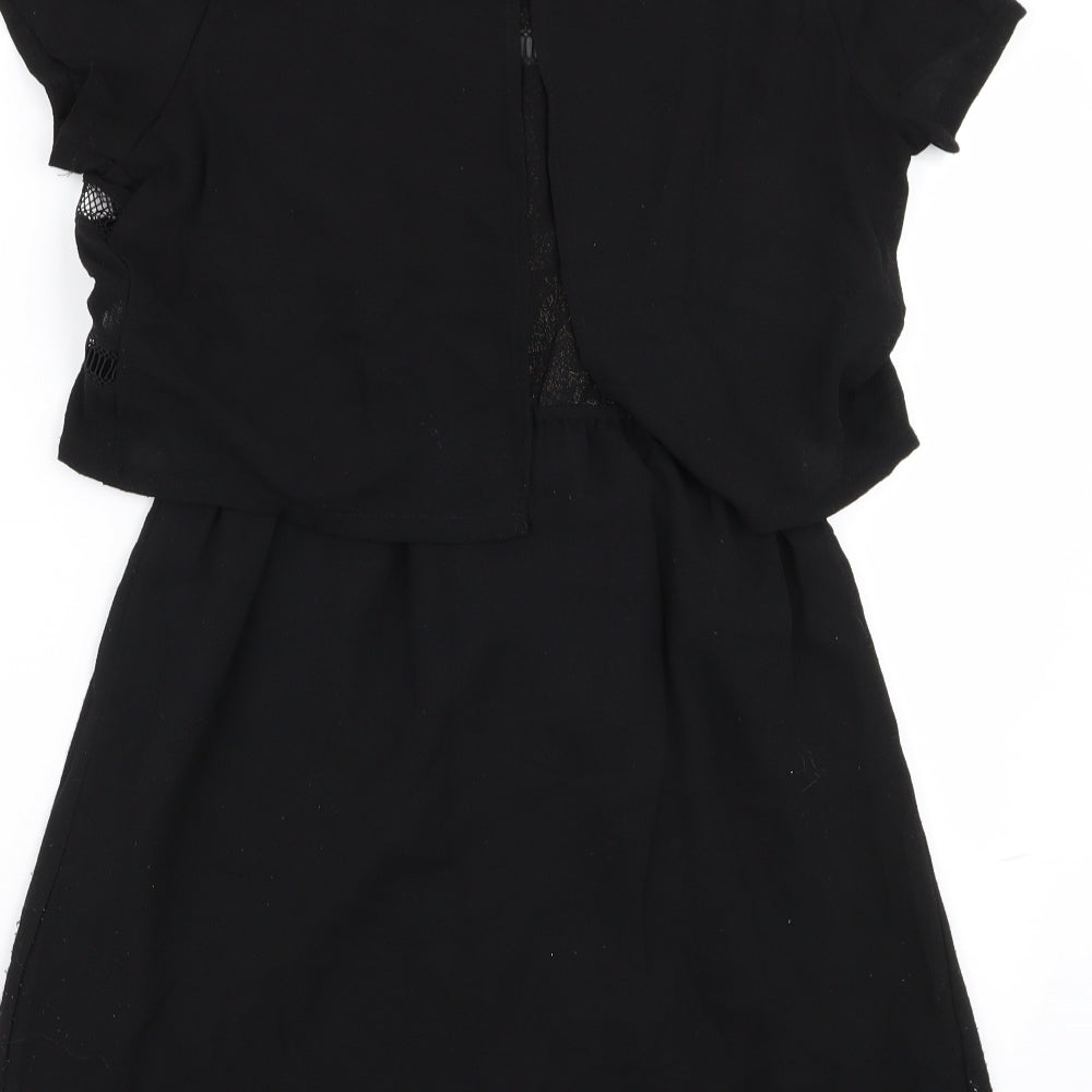 axara Womens Black   Fit & Flare  Size S